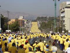 Ethiopie course populaire Great Ethiopian Run